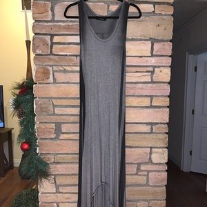 Gray Maxi dress